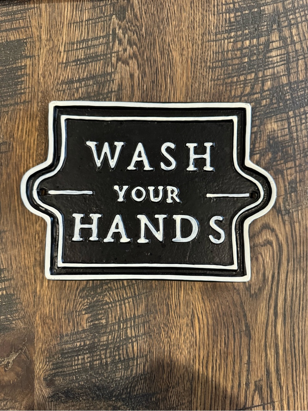 Hearth & Hand Magnolia Bathroom Wall Sign